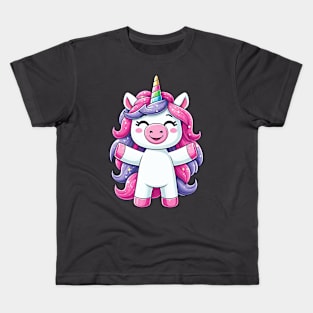 Unicorn S01 D41 Kids T-Shirt